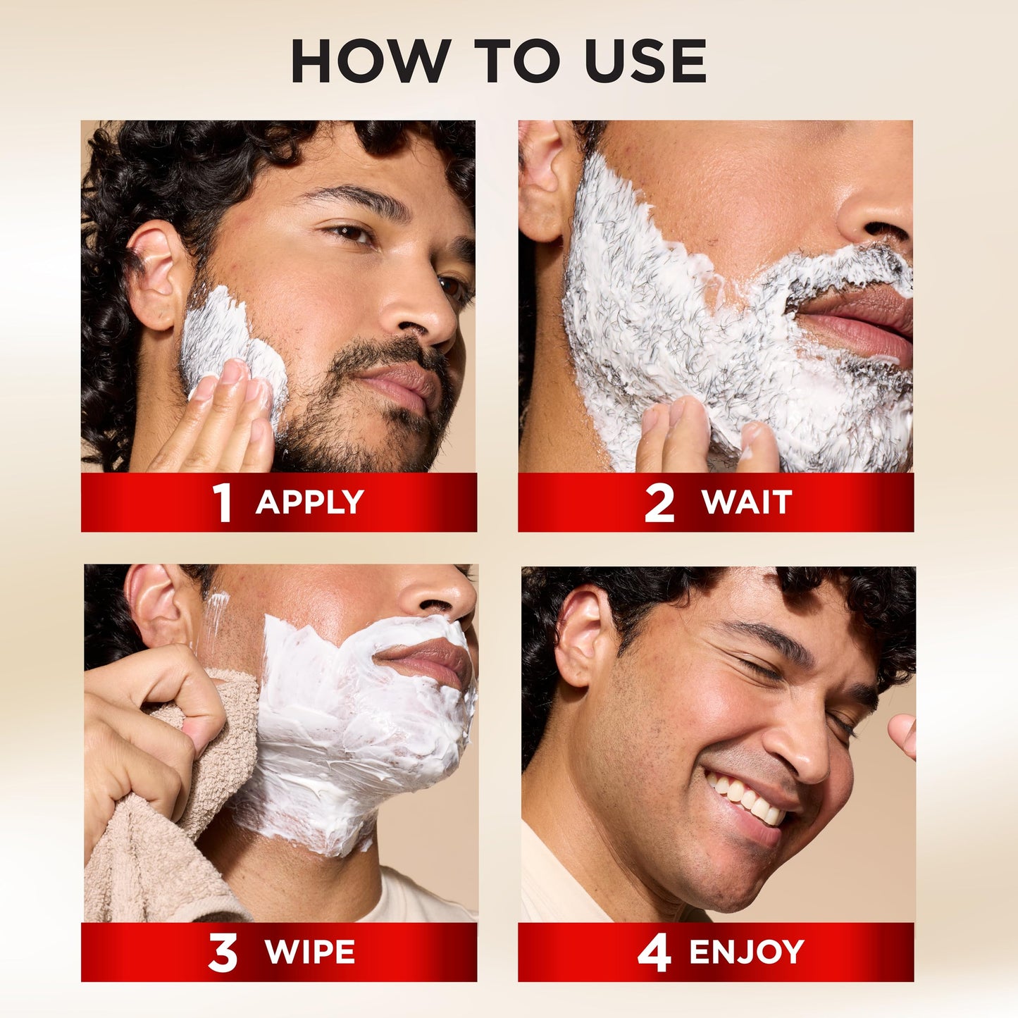 Antique White SoftSheen-Carson Magic Razorless Shaving Cream, Depilatory Hair Removal Cream for Body Hair, Extra Strength, Works in 4 Minutes for, 6 oz