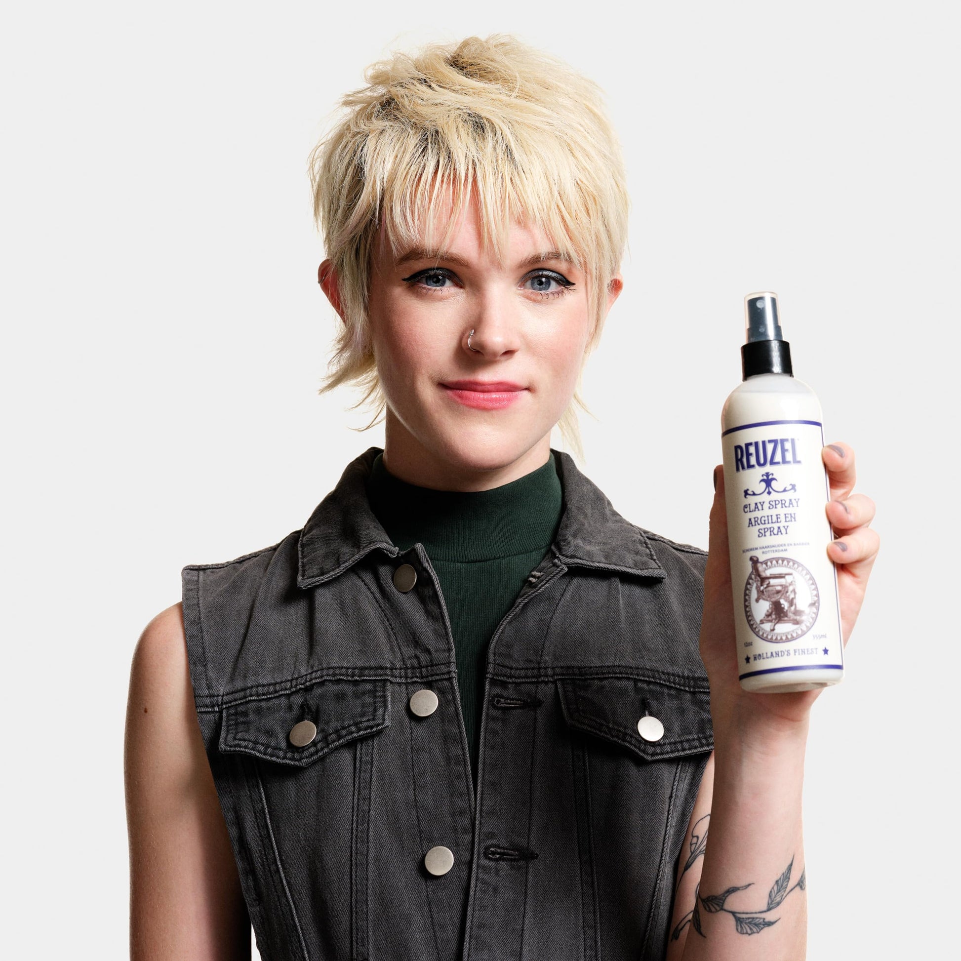 Lavender Reuzel Clay Spray, Adds Texture and Definition, 3.38 oz