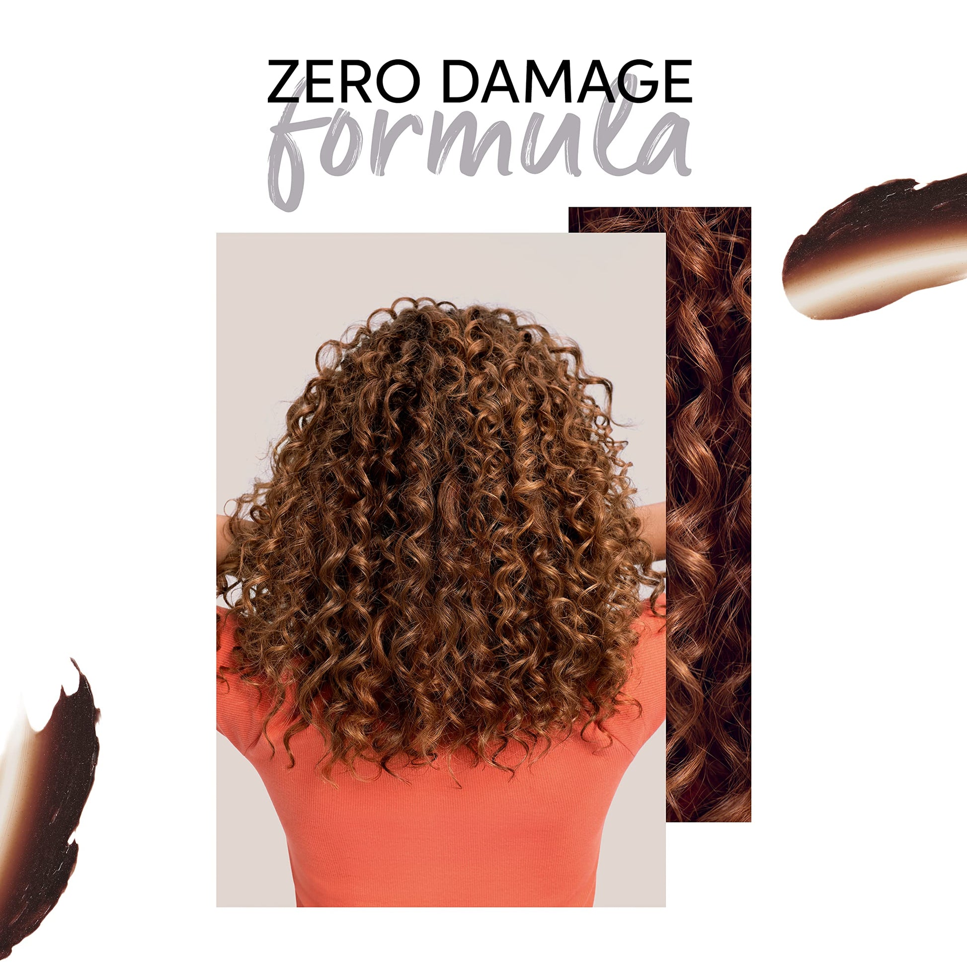 White Smoke Wella Professionals Color Fresh Mask | Caramel Glaze | Natural Shade | Hair Color-Depositing Mask | Vegan Formula with Avocado Oil | Zero Damage | Silicone Free | 5 Fl Oz