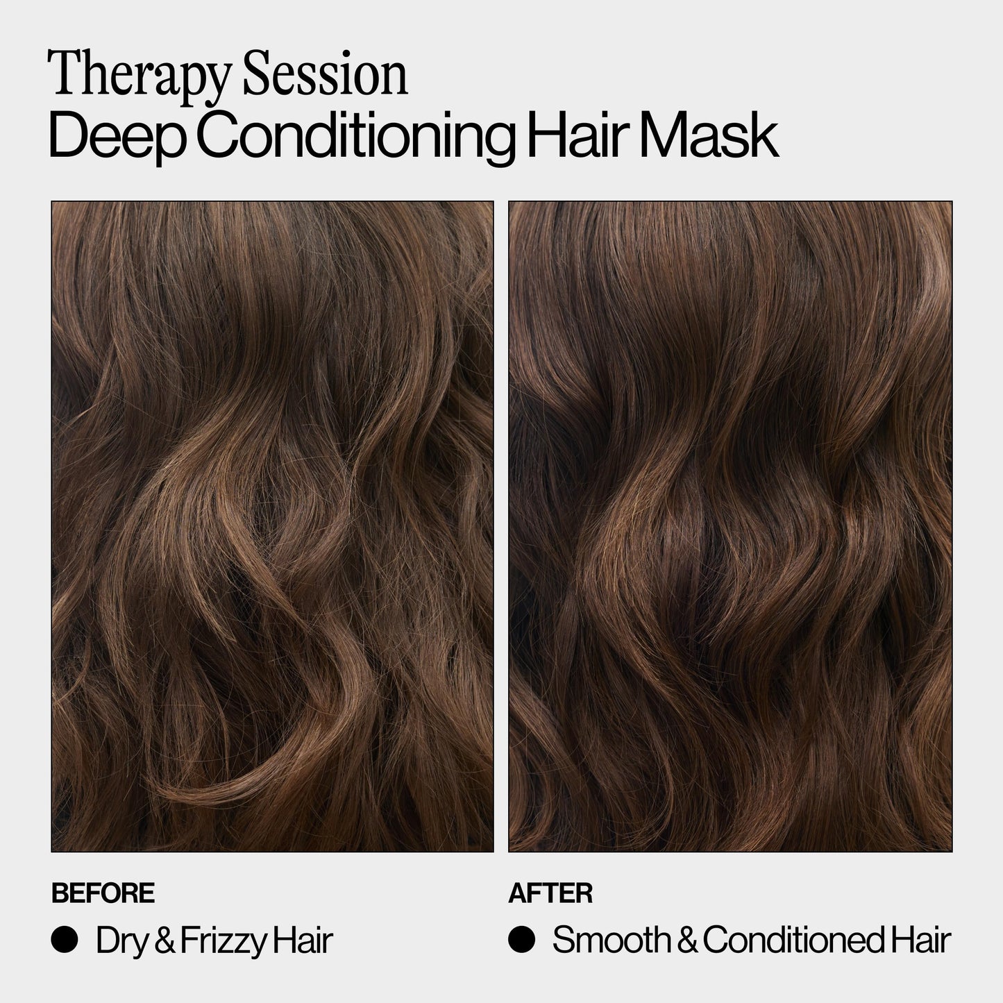 Lavender Eva NYC Therapy Session Deep Conditioning Hair Mask with Vegan Protein, Jojoba Oil + Argan Oil - Hydrate, Soften + Repair Hair Strength - Sulfate Free - Warm Vanilla Scent - 13.5 fl oz