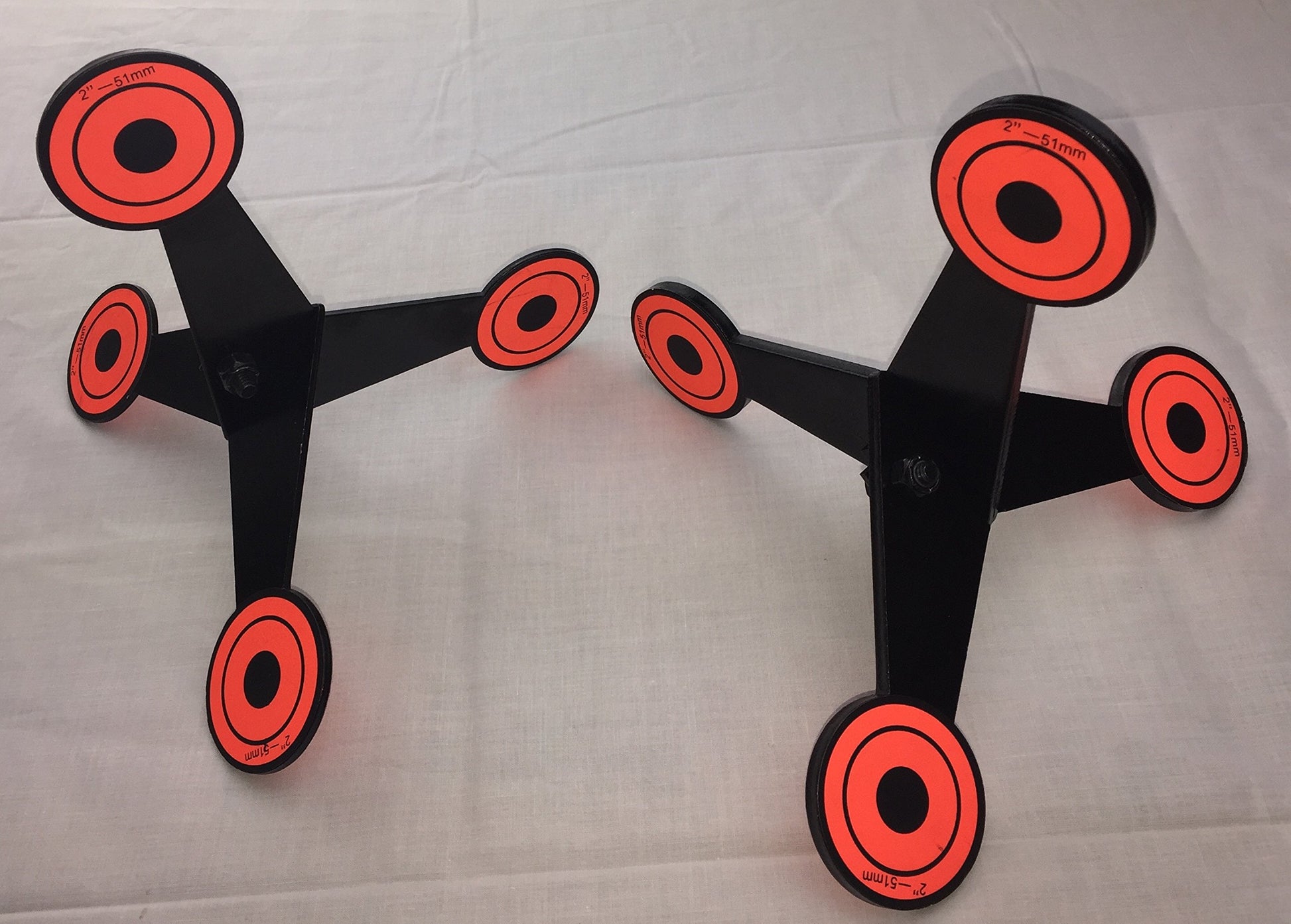 Rosy Brown RUSK Target Stand for Air Gun