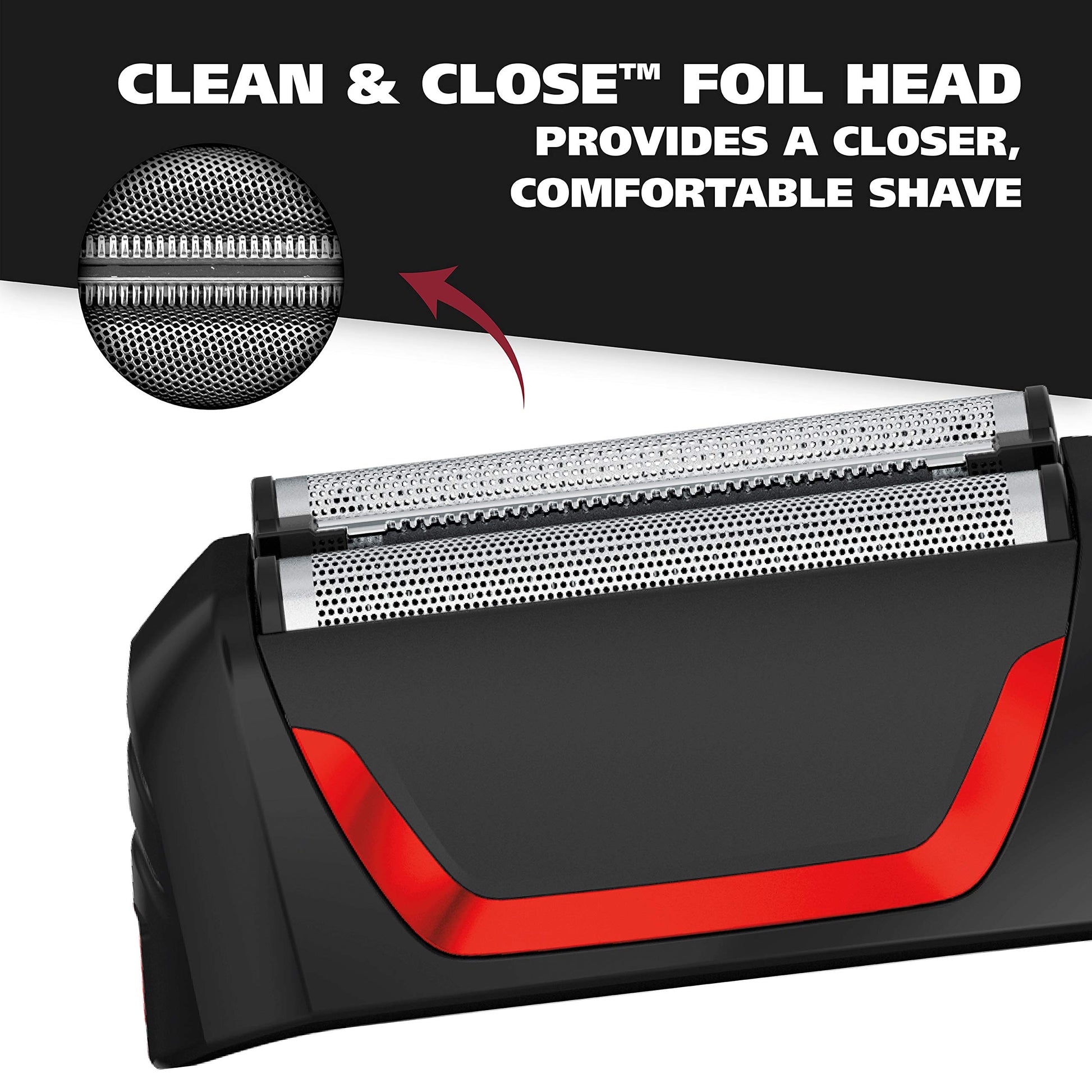 White Smoke Wahl Clean & Close Shaver Replacement Foil & Cutter Bar for 7046 Series - Model 7046-100