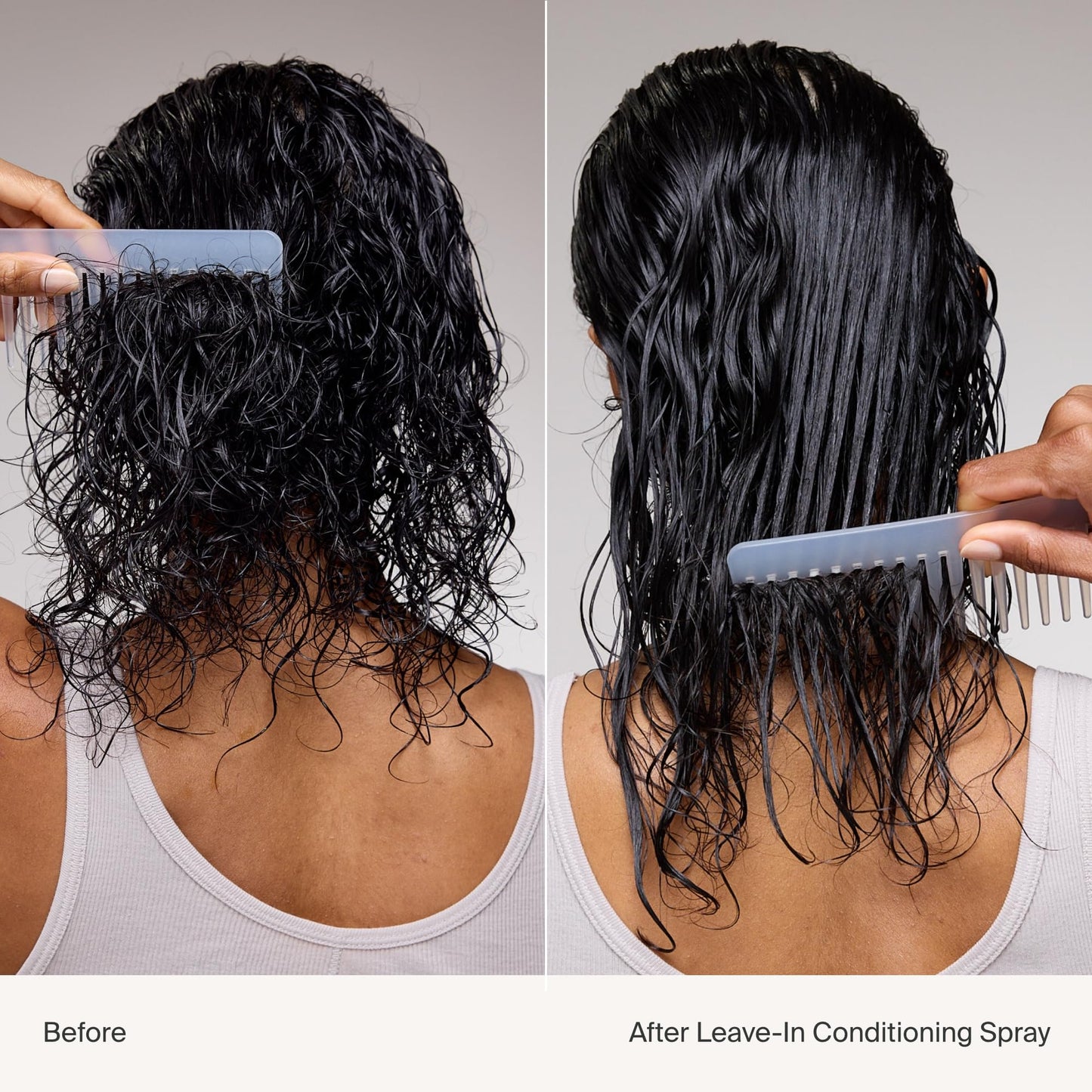 Black Living Proof Leave-In Conditioning Spray, Hair Strengthening Detangler Spray for Women with Heat Protection, For All Hair Types