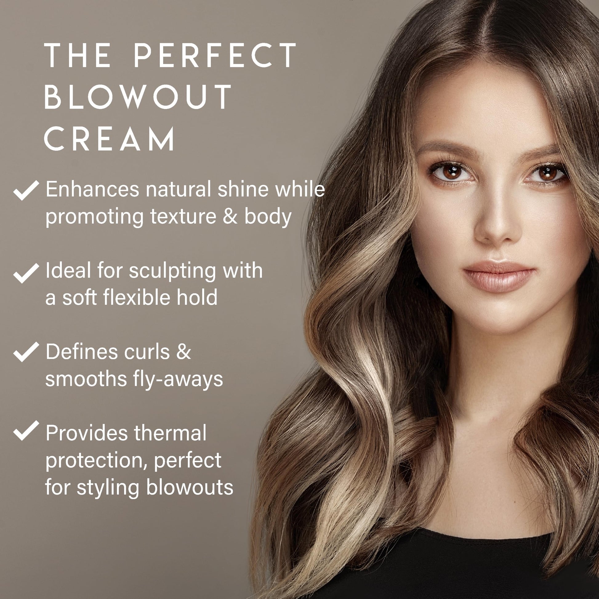 Light Slate Gray ALURAM Coconut Water Styling Cream Hydrating Pomade for All Hair Types, 6 Fl Oz