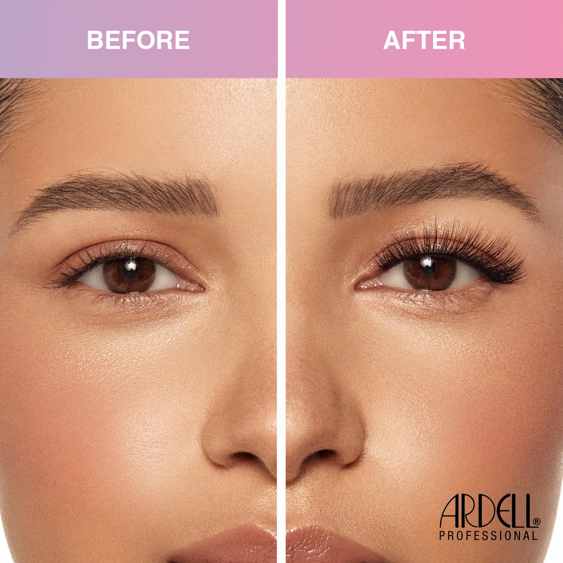 Dark Salmon Ardell Press On Overlash 3D Fauxmink Volume 858 – Self Adhesive Lash Clusters, No Glue Needed Eyelashes, Pre Glued Cluster Eyelash Extensions, 1 Pack