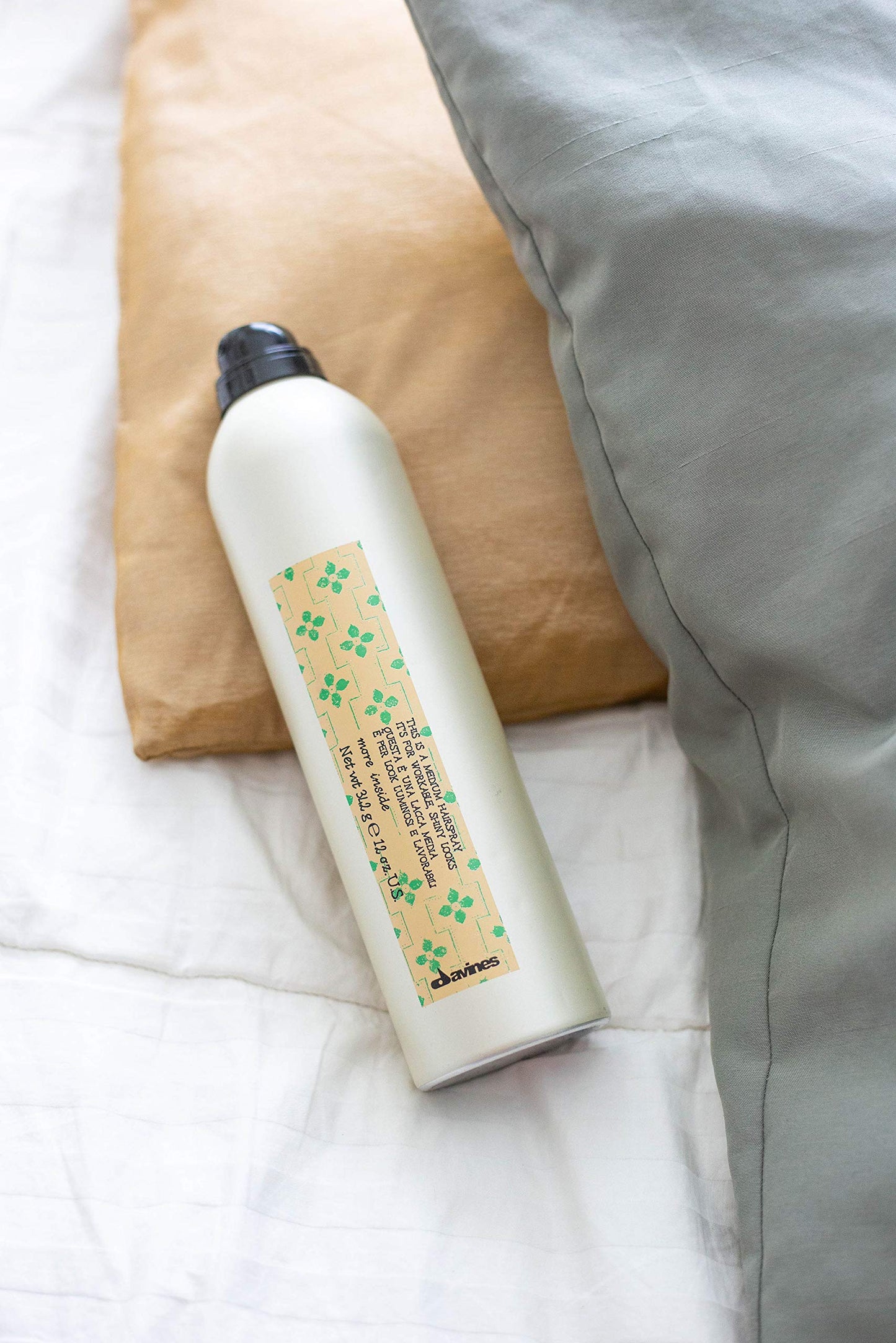 White Smoke Davines This Is A Medium Hairspray, Easy To Brush Out, No Residue, Medium Hold Hairspray For All Hair Types, 12 Fl. Oz.
