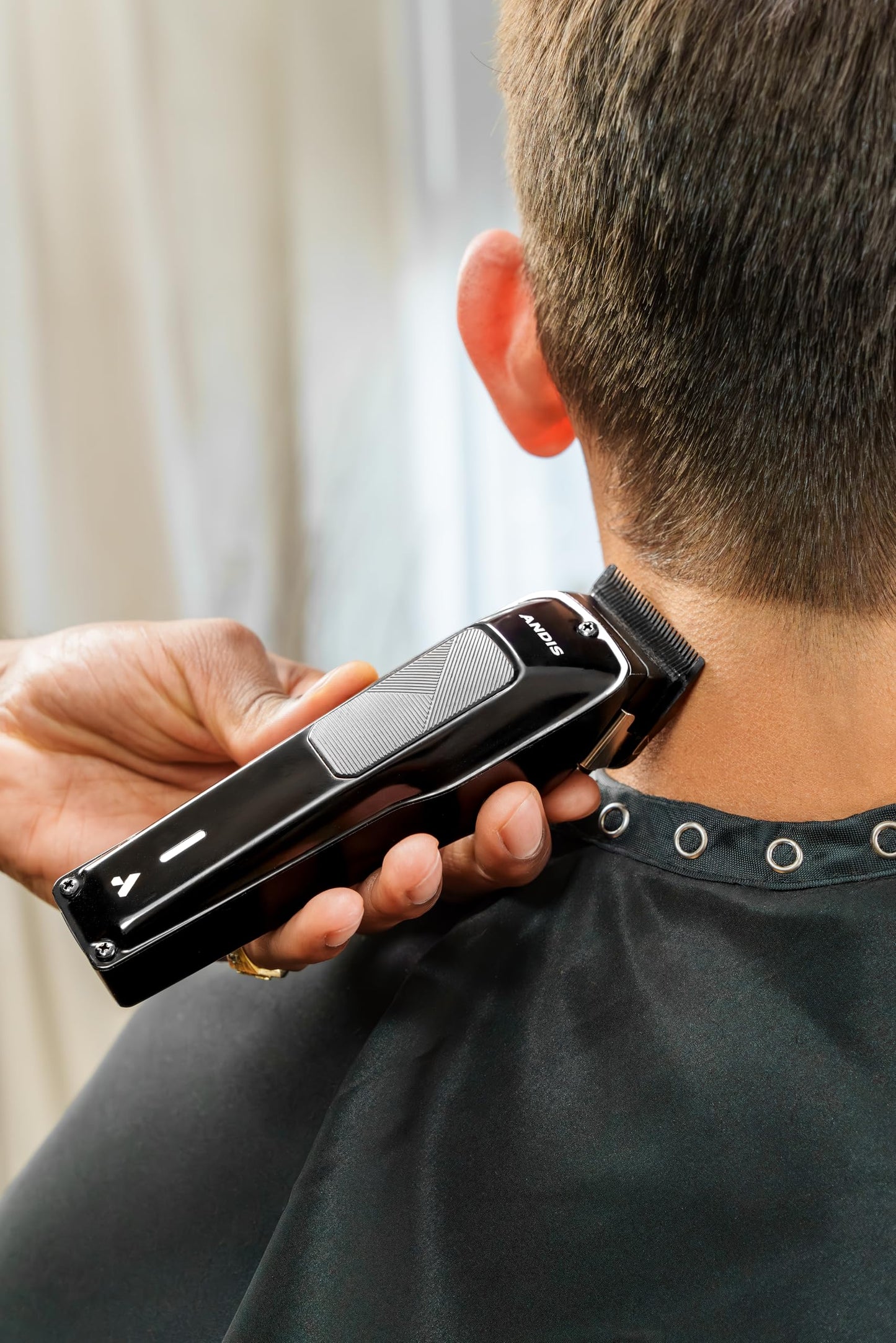 Dark Slate Gray Andis 563534 Phenom Clipper & Trimmer Hair Cutting Combo Kit, Professional Barber, Cordless, Beard & Hair, Includes Comb Sets, Lithium-Ion, Black