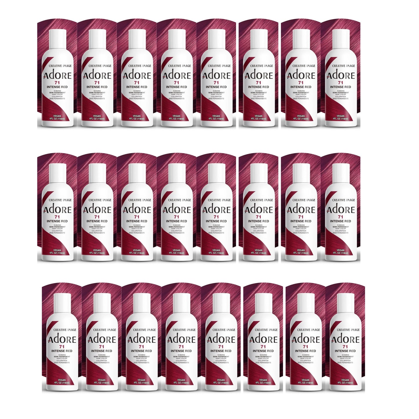 White Smoke Adore 071 Intense Red (Pack of 24)