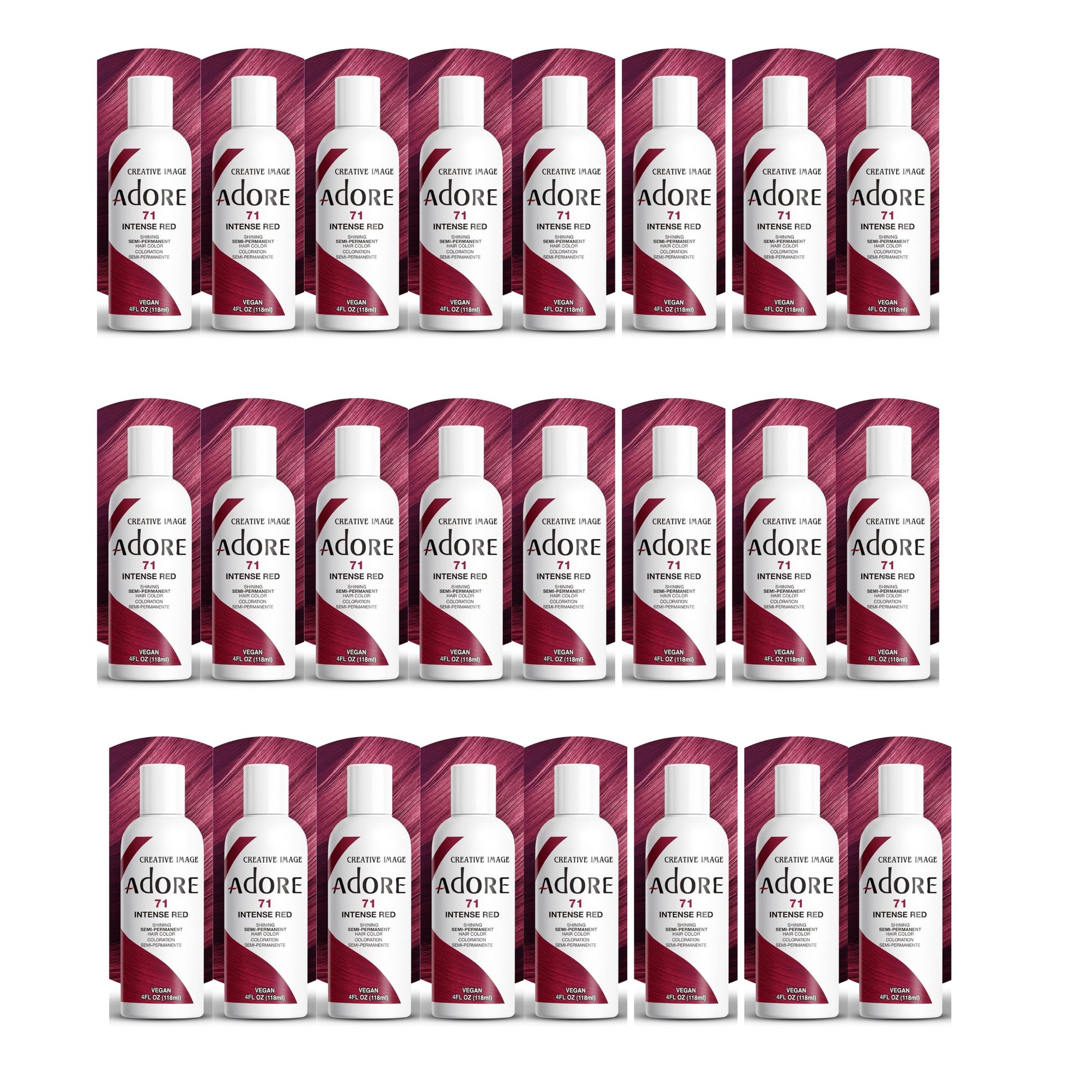 White Smoke Adore 071 Intense Red (Pack of 24)