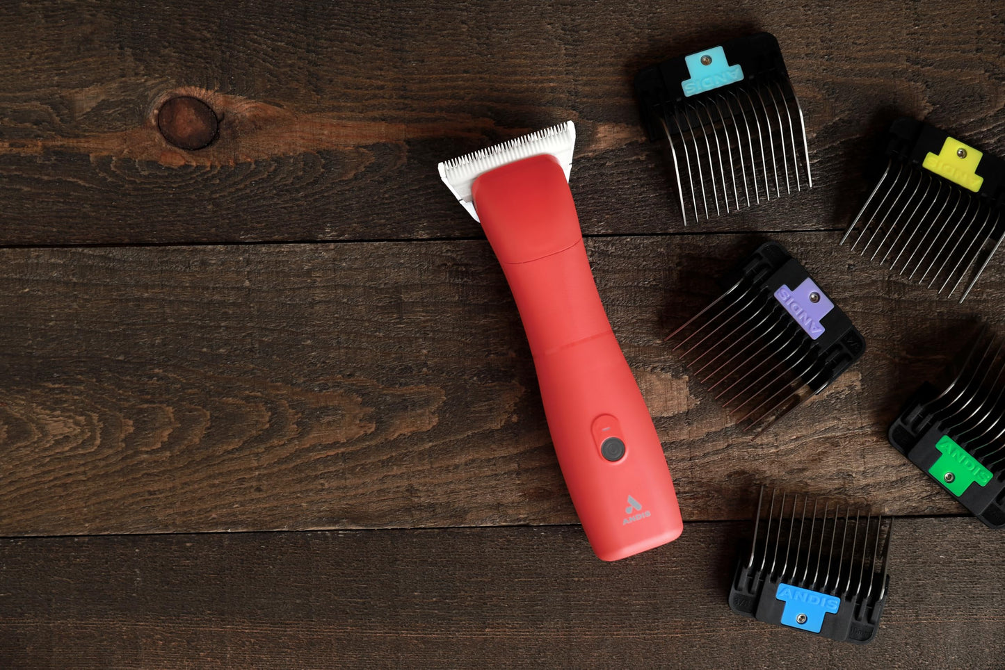 Dark Slate Gray Andis 562275 Emerge Cord/Cordless Pet Clipper – Detachable Wide Blade, Includes #30 ceramicEDGE, Powerful Motor, Professional Grooming Performance