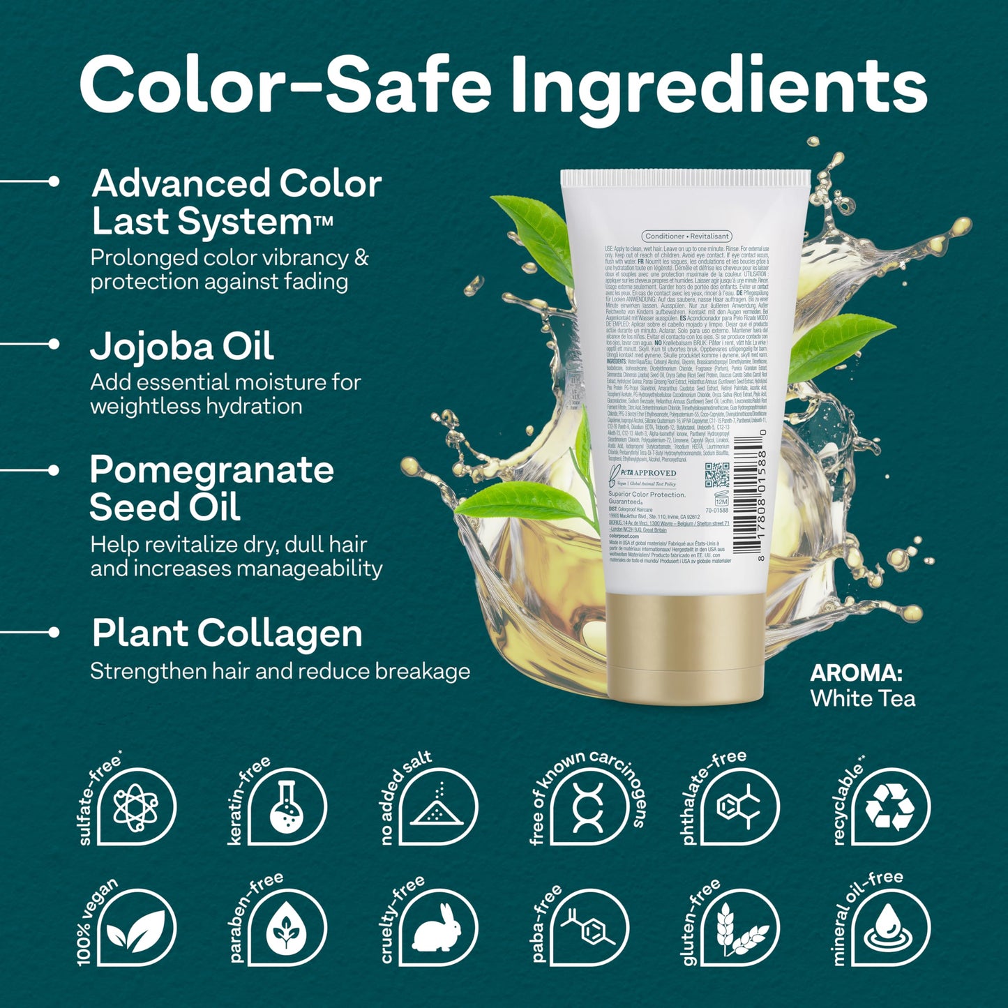 Dark Slate Gray Colorproof Curl Conditioner
