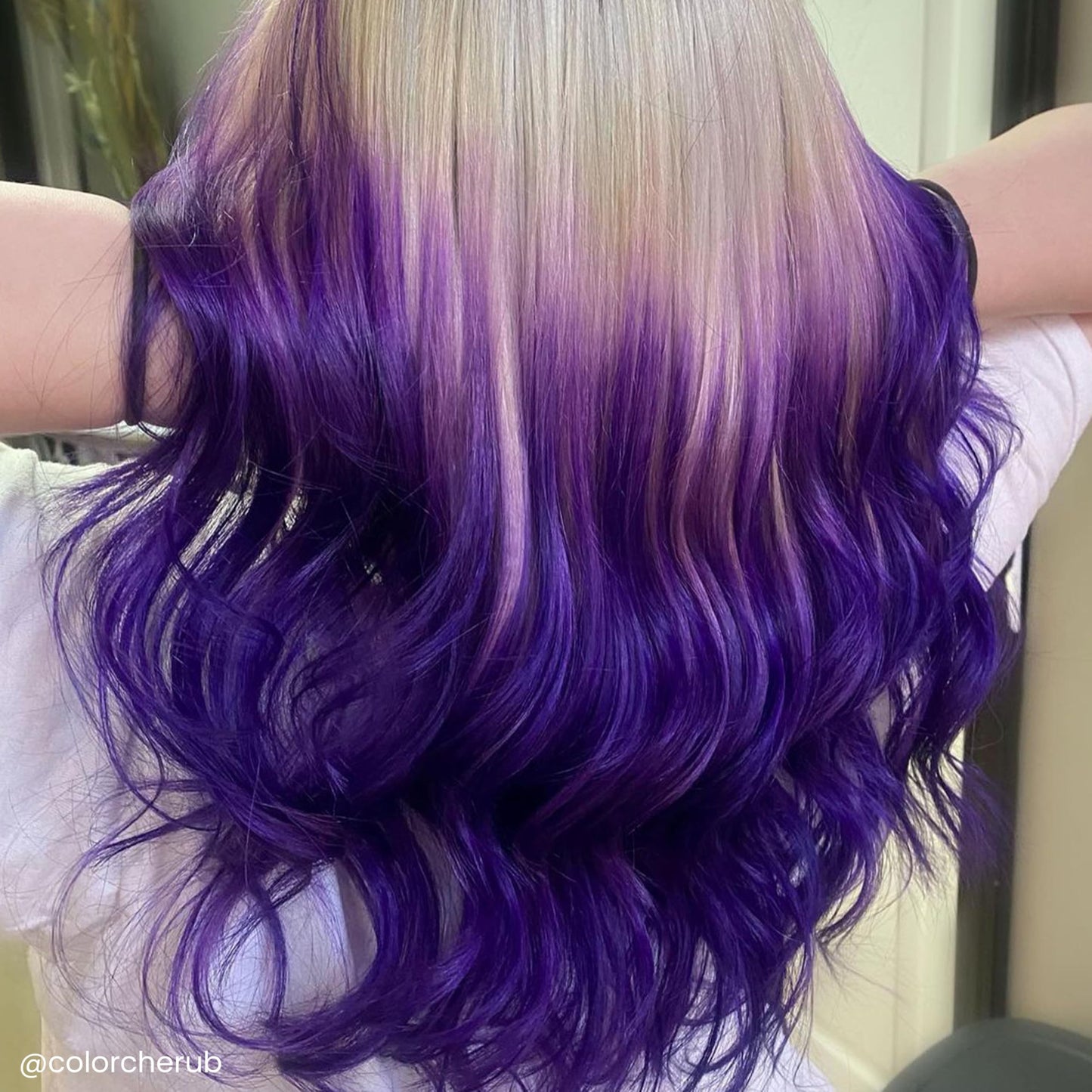 Midnight Blue Arctic Fox Semi-Permanent Hair Dye Purple AF - Vegan, Cruelty-Free, Ammonia-Free, Conditioning - 8 Fl Oz