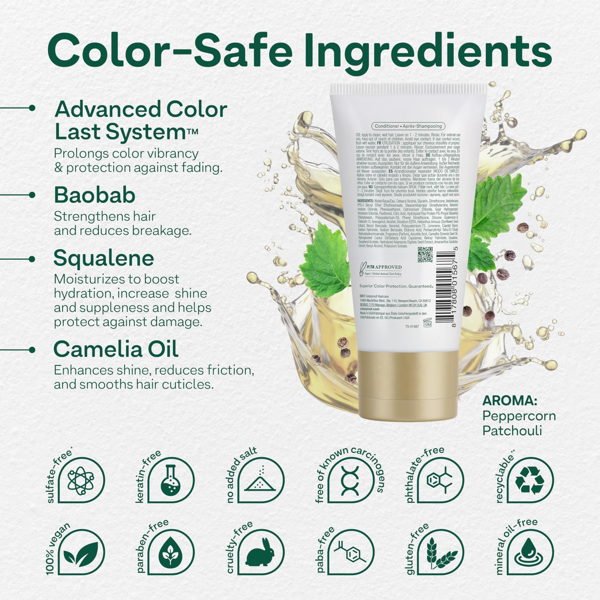 Lavender ColorProof Baobab Recovery Conditioner