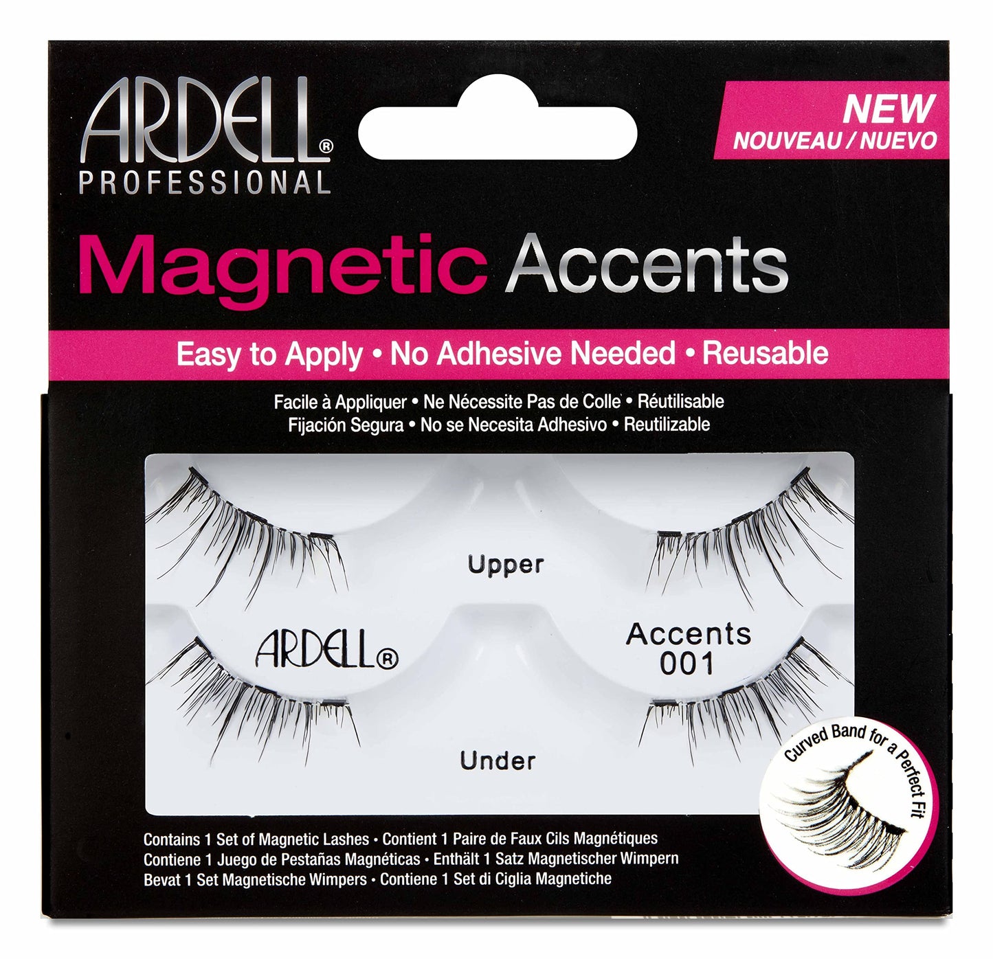 Black Magnetic Lash Accent 001