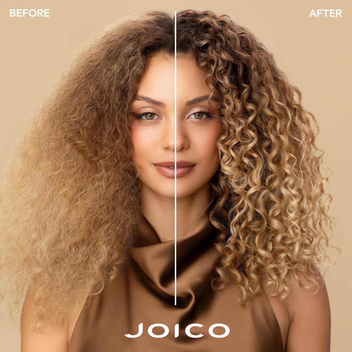 Tan Joico K-PAK Reconstructor Deep-Penetrating Treatment | For Damaged Hair | Repair & Strengthen Strands | Rebuild & Fortify Damaged Hair | Improve Elasticity | With Keratin & Arginine | 8.5 Fl Oz