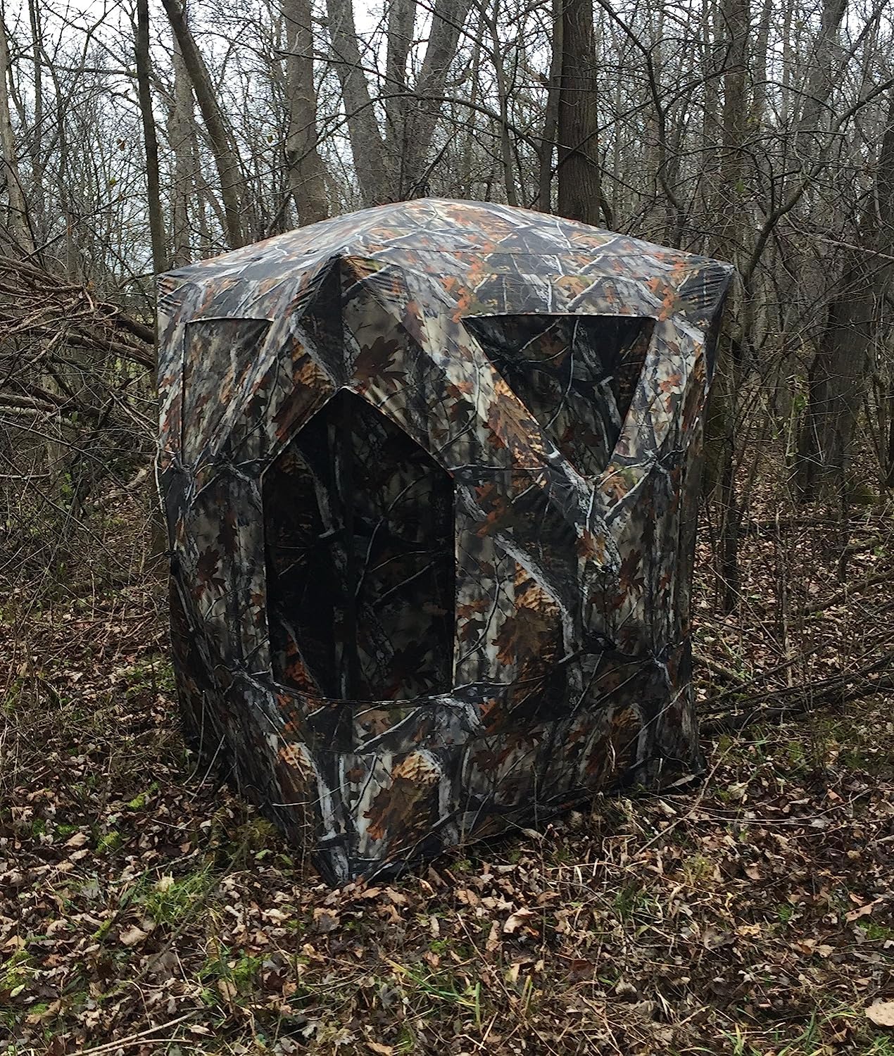 Dark Slate Gray JM Rusk Two-Tall Extra Tall Two to Three Person Hunting Blind