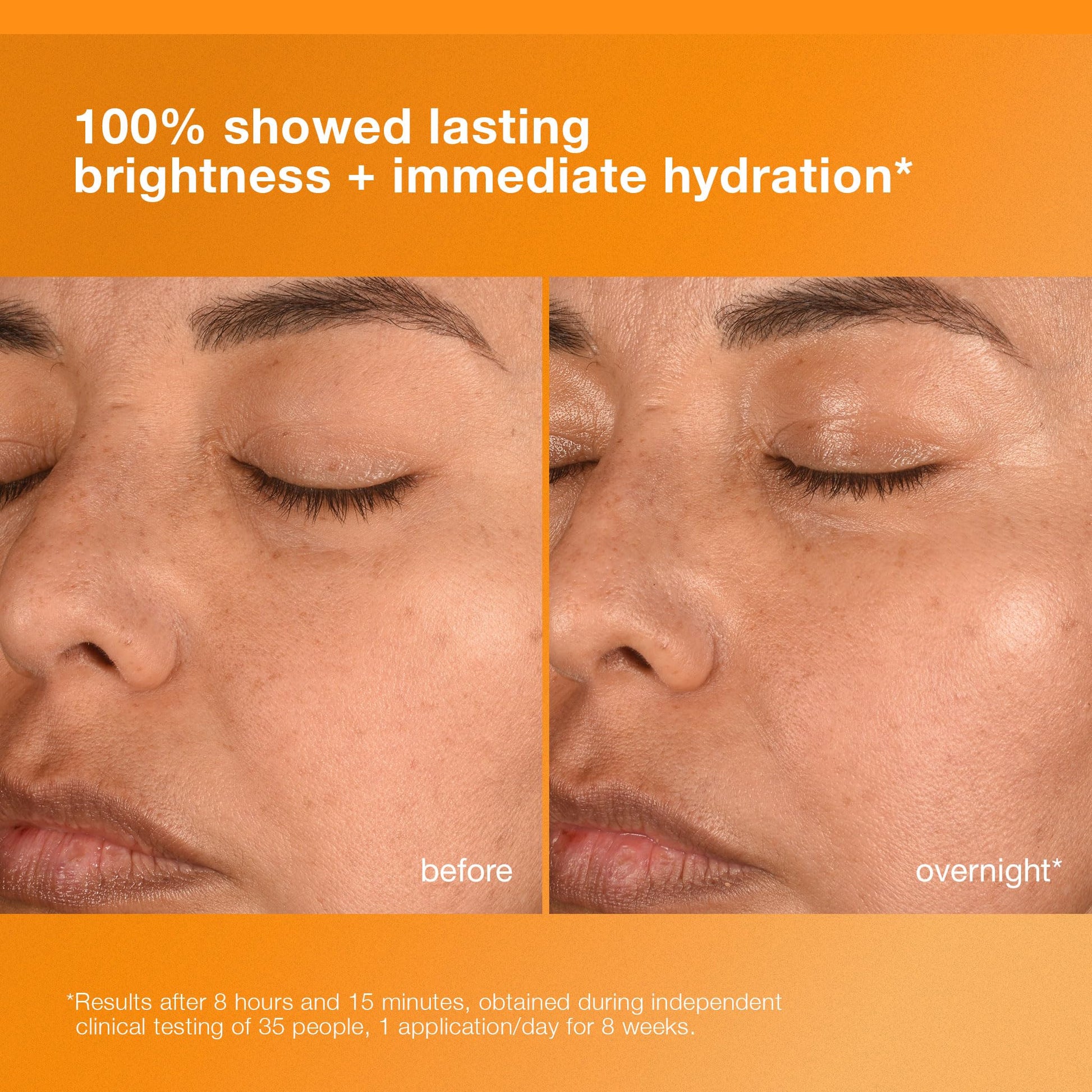 Dark Salmon Dermalogica BioLumin-C Night Restore Vitamin C Serum for face, Overnight Skin Hydration and Barrier Repair Serum, 0.85 fl oz