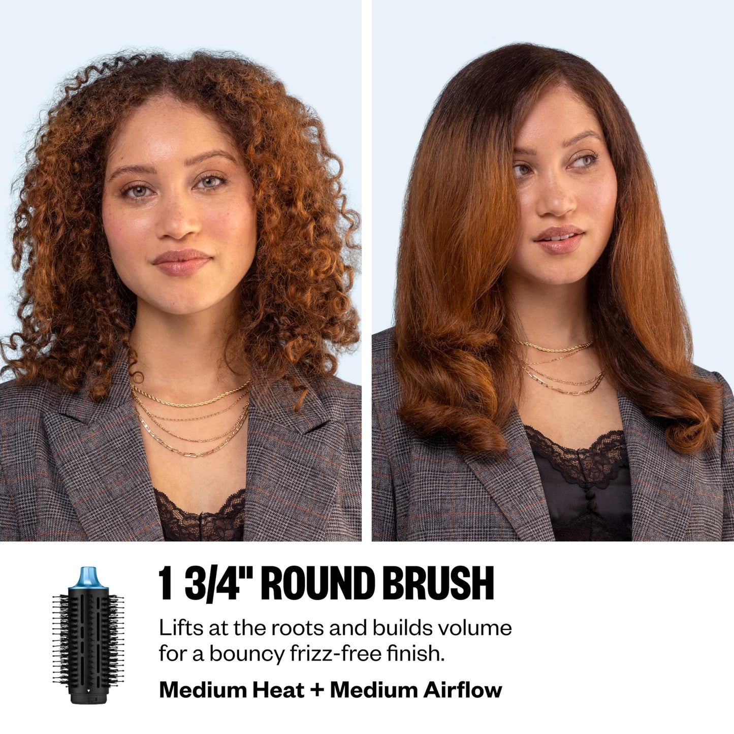 White Smoke BaBylissPRO The Style/Switch 5-in-1 Air Styling and Drying System, Ionic Lightweight Multi-Styler Hot Air Styler for Curly and Coily Hair Types