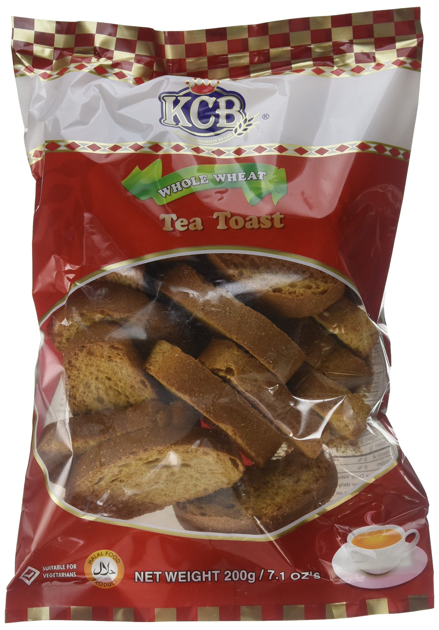 White Smoke KCB, Whole Wheat Tea Toast, 200 Grams(gm)