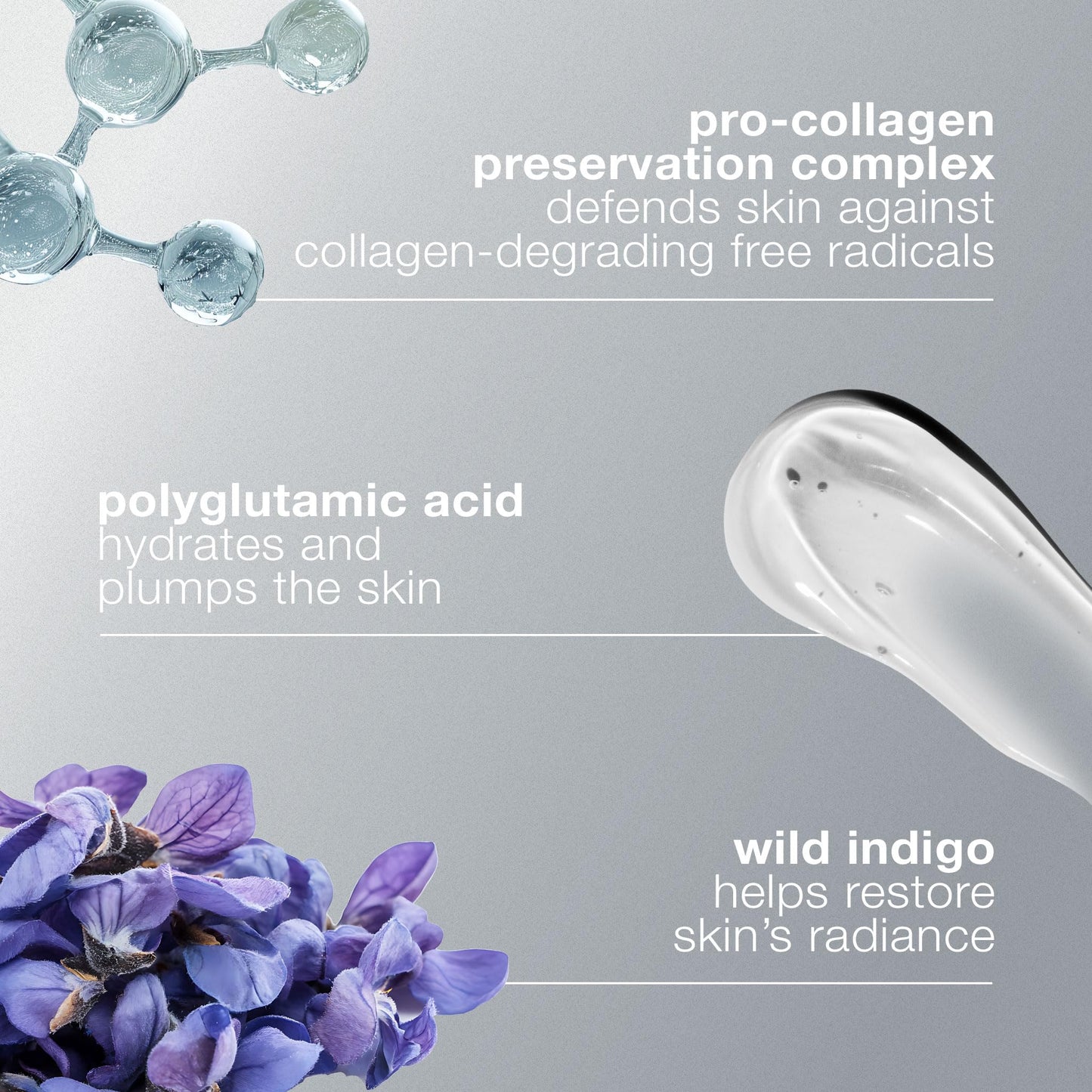 Gray Dermalogica Pro Collagen Banking Serum for Face, Plumping and Preserving Skin's Collagen, Prevent Wrinkles and Fine Lines with Amino Acid, 1 fl oz