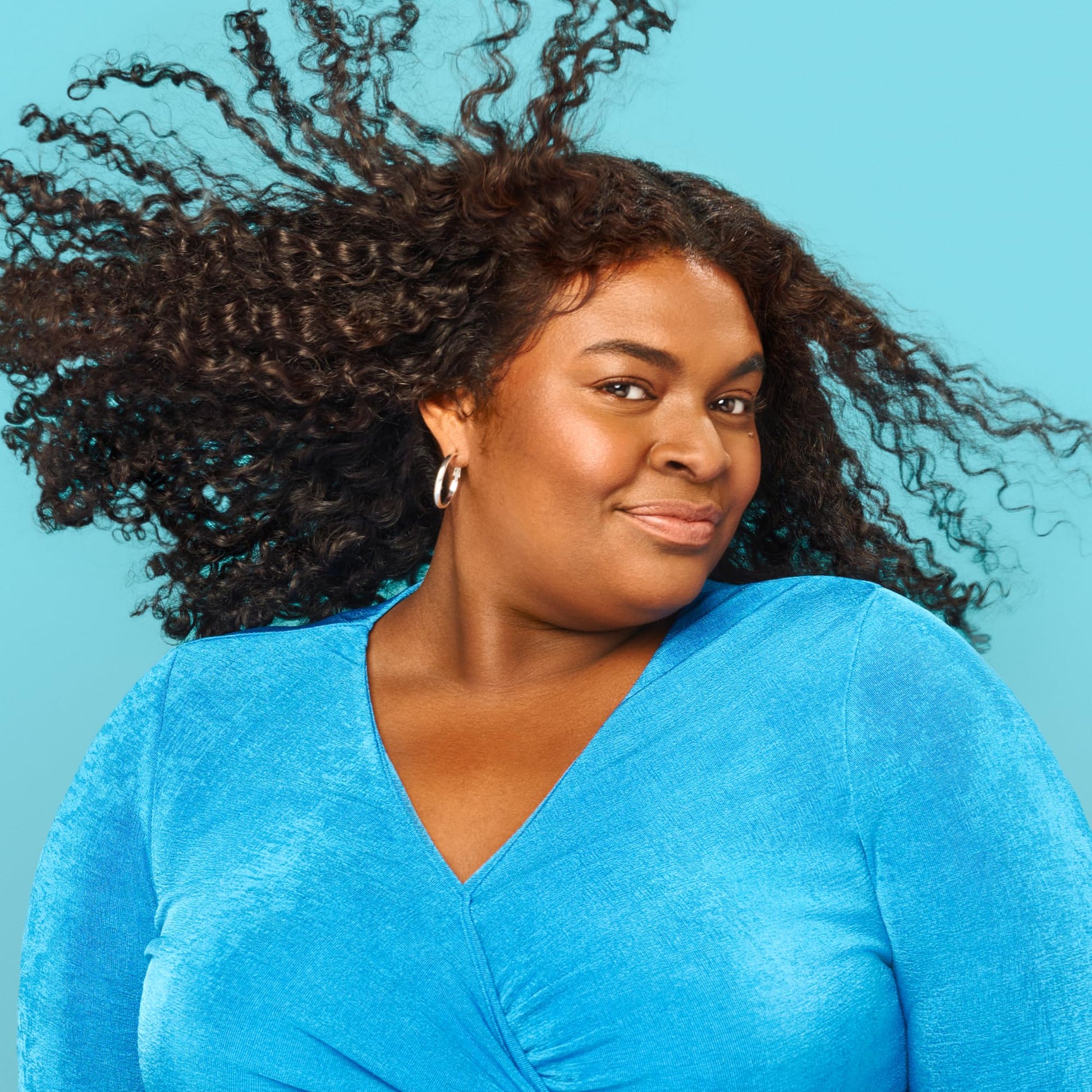 Sky Blue DevaCurl CurlBond Re-Coiling Mild Lather Cleanser, Cozy Getaway, 32 fl. oz.