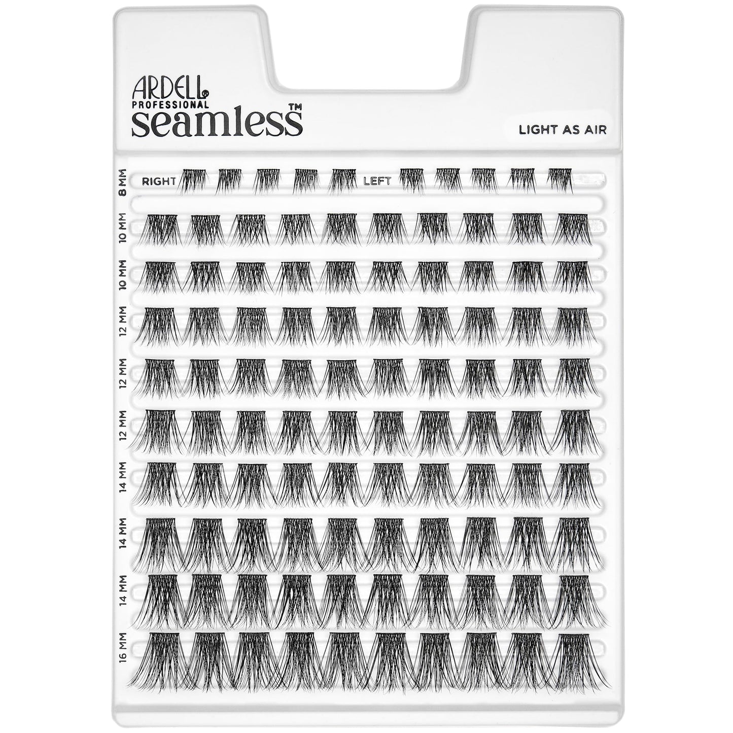 White Smoke Ardell Seamless Underlash Extensions Light As Air Wispies – Wispy Lash Clusters, Natural False Eyelashes Lash Extension, Multi-Length, DIY Cluster Eyelash Extensions, 100 ct