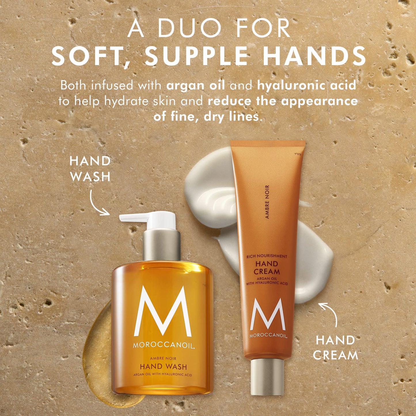 Rosy Brown Moroccanoil Hand Cream Ambre Noir, 3.4 Fl. Oz.