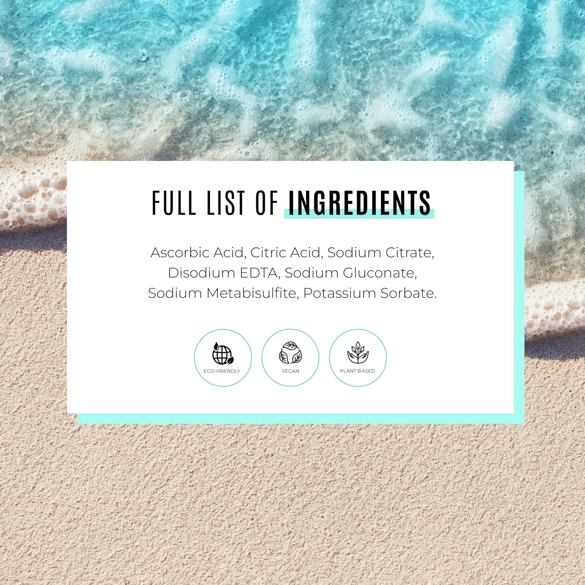 Gray Malibu C Swim Spritz Crystals - Freshly Activated Vitamin C Hair and Skin Spray for Post-Swim Chlorine Removal - 100% Vegan and Cruelty-Free (12 Packets)