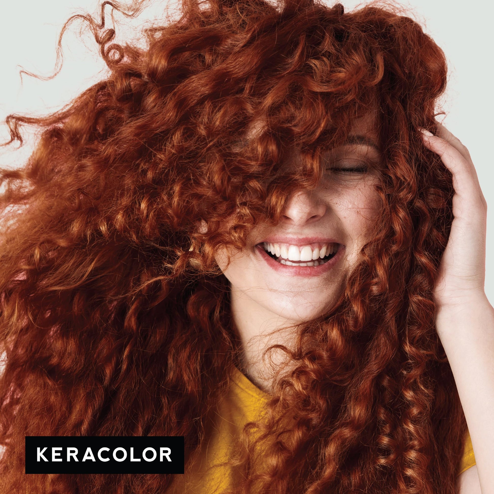 Dark Red Keracolor Color + Clenditioner 3-in-1 Color-Depositing Conditioner, Gently Cleanses & Conditions, Semi-Permanent Auburn Hair Color, 12 Fl Oz