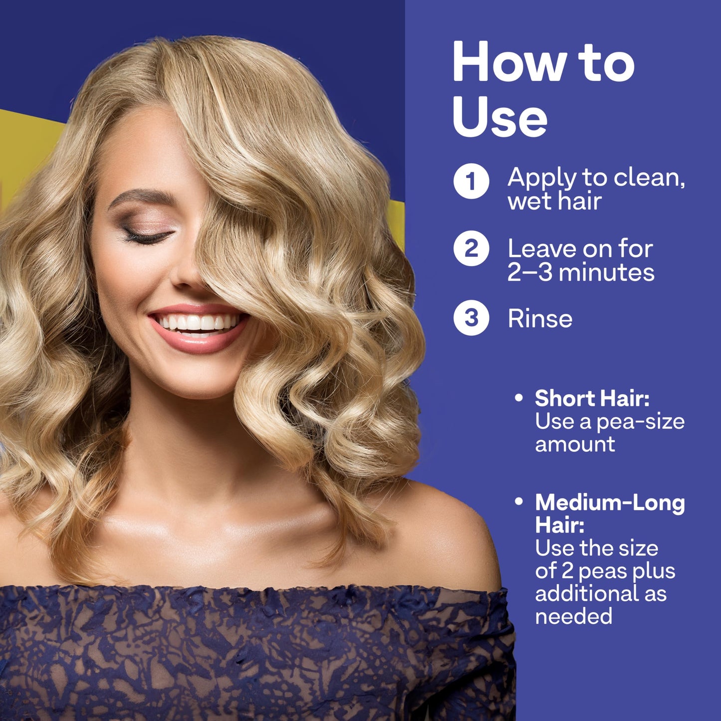 Dark Slate Blue Weekly Blonde Masque 5.2 Oz