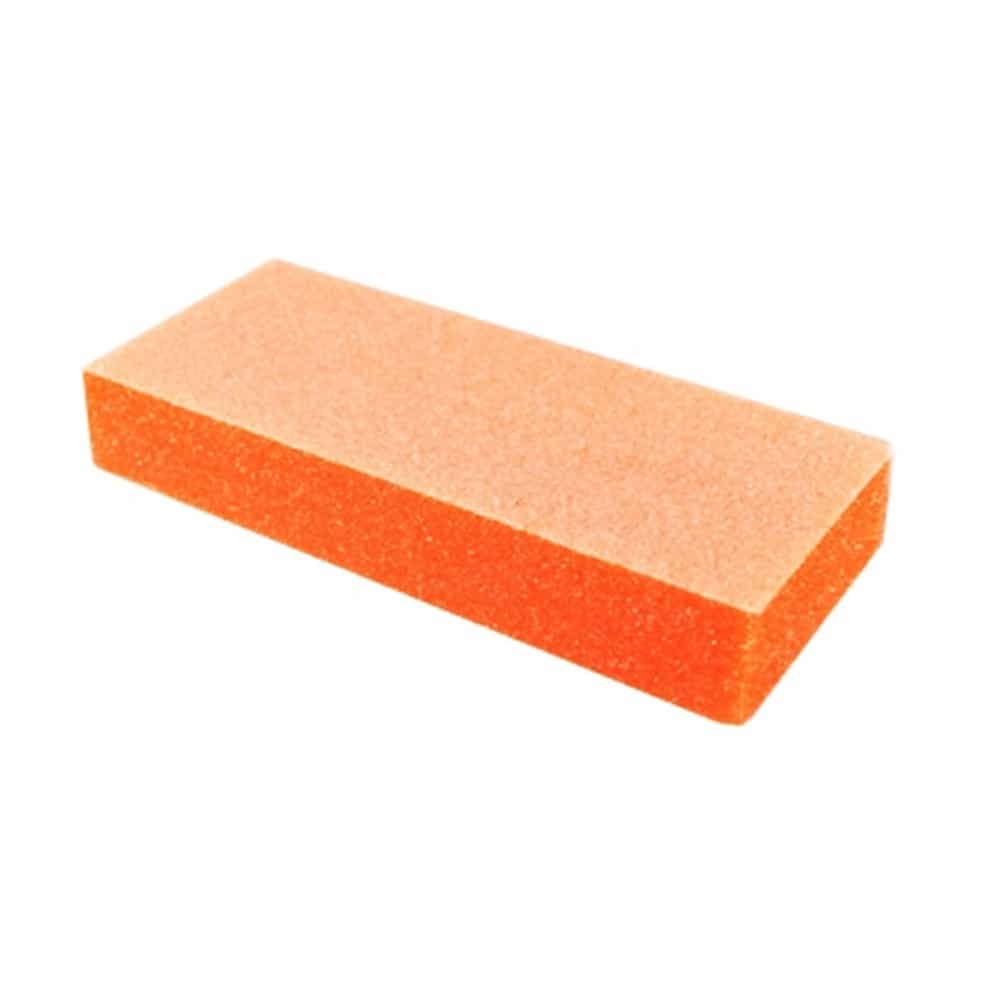 White Smoke Dixon 2-Way Buffer Slim Orange White G100/180 EA (500Pcs/Cs)