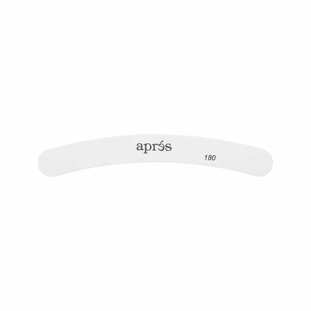 Lavender Apres Nail File 100/180 Grit - White Curve 73684