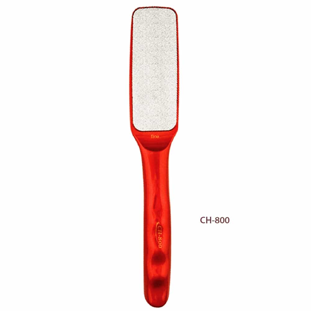 White Smoke Checi Nickel Fine Foot File Red Handle CH-800/74504