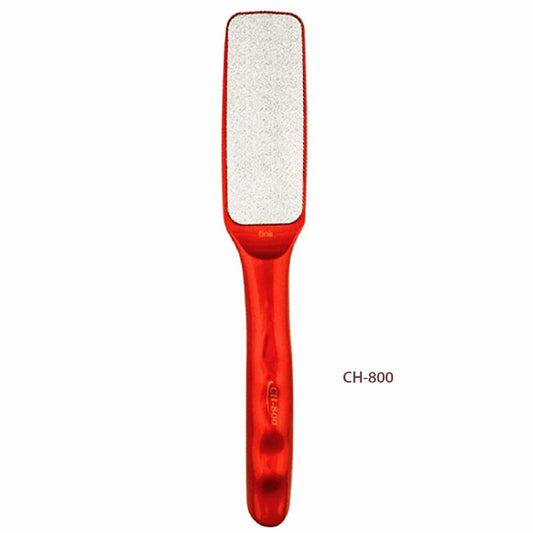 White Smoke Checi Nickel Fine Foot File Red Handle CH-800/74504
