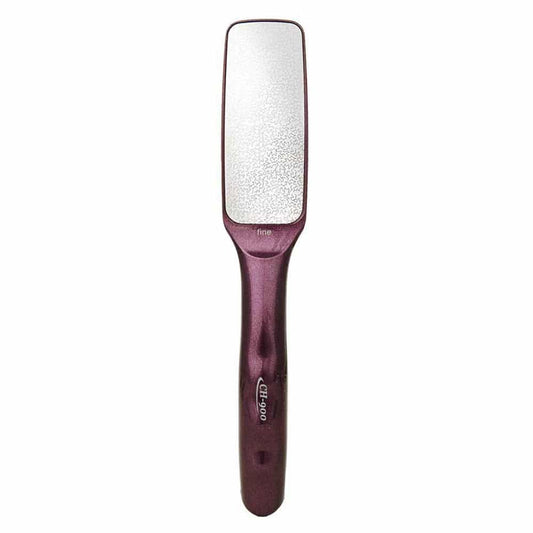 White Smoke Checi Pro Titanica Fine Foot File Purple Handle CH-900/74508