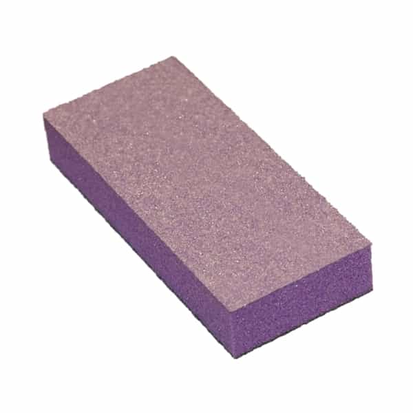 White Smoke Cre8tion 2-Way Disposable Slim Buffer Grit 60/80 PU/W 06074