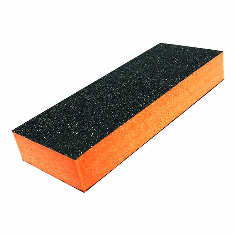 White Smoke Dixon 2-Way Buffer Slim Orange Black G100/100 EA (500Pcs/Cs)
