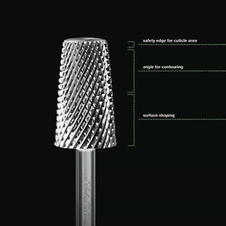 Black Startool Carbide 3/32 STC Coarse Spe. Silver Chamfer 0349SP