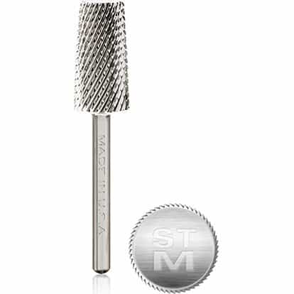 White Smoke Startool Carbide 1/8 STM Med. Special Silver Chamfer 0356SP