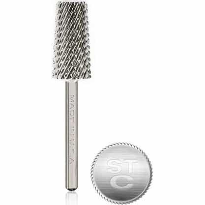 White Smoke Startool Carbide 1/8 STC Coarse Spe. Silver Chamfer 0357SP