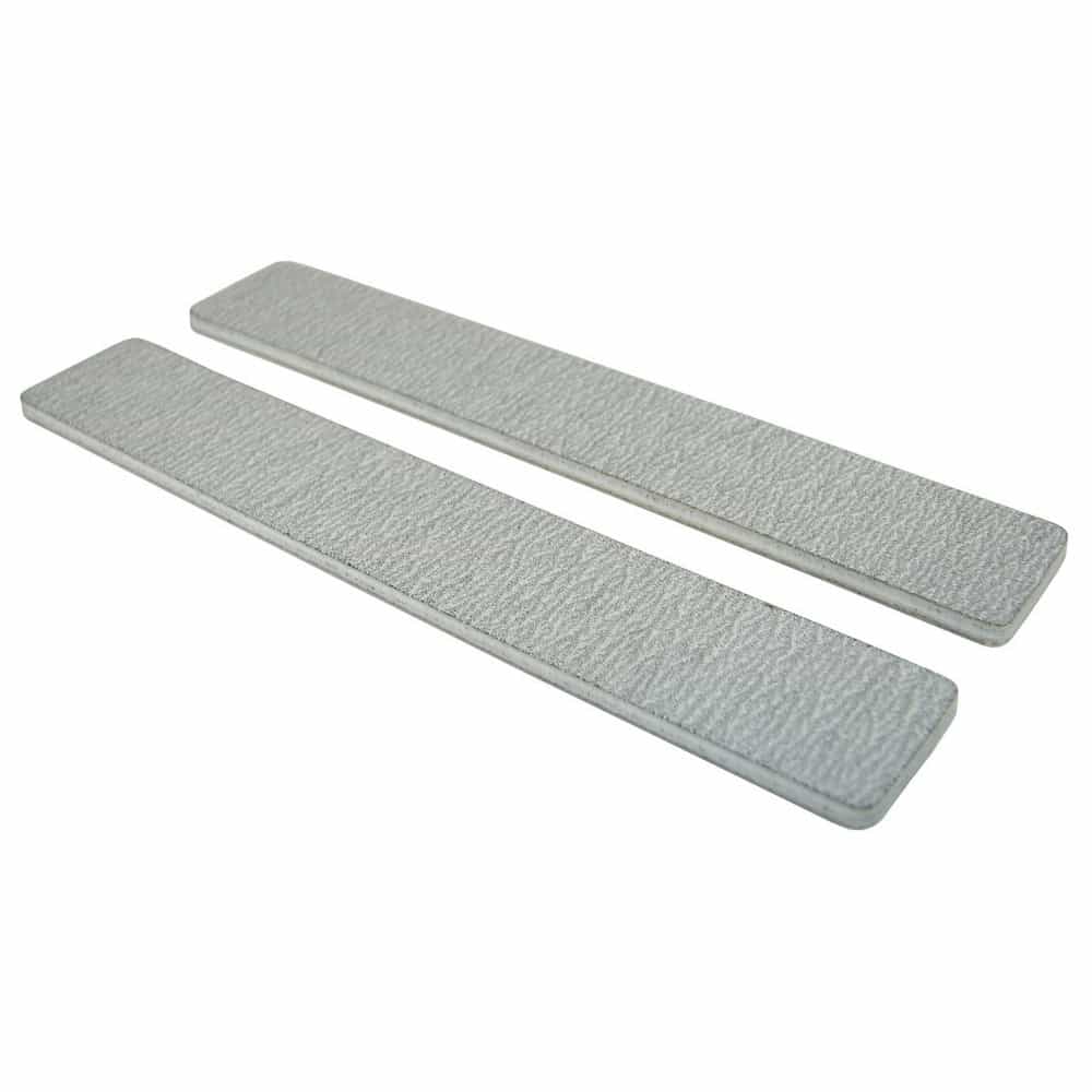 White Smoke Nail File Jumbo Zebra 80/100 Washable Serrated Blue 24116