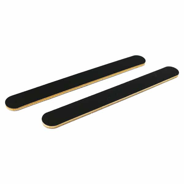 White Smoke Nail File Black 240/240 Washable Serrated Peach 24119