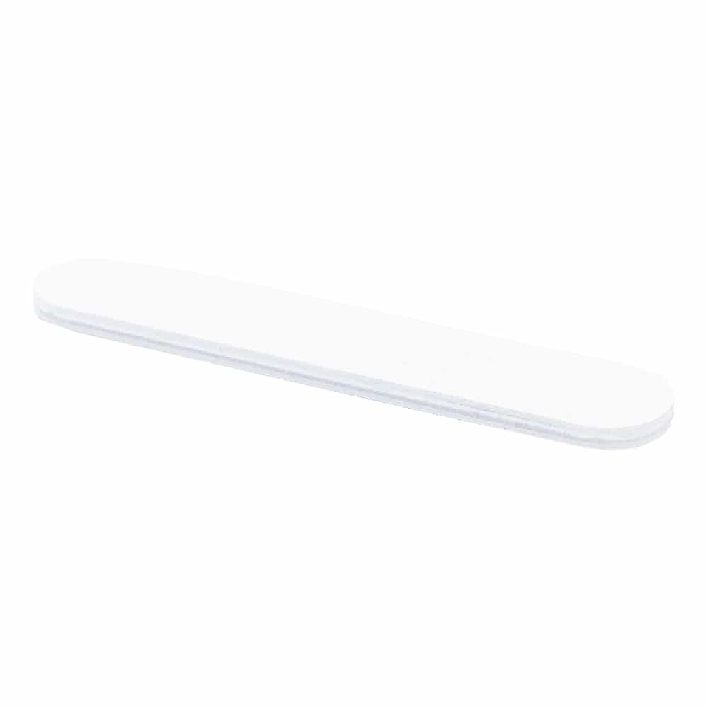 White Smoke CarePro Disposable Nail File Mini Thin White 80/100 26809