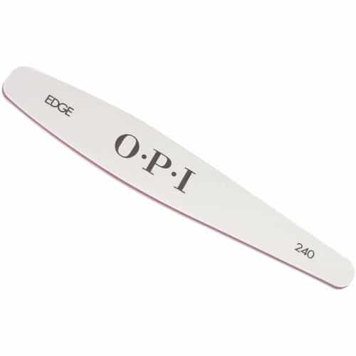 White Smoke OPI Pro File Edge Grit 240 Cushioned Board White FI621/04361