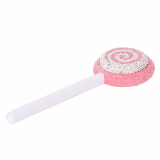 White Smoke Silkline Lolly Foot File & Pumice Stone Pink FLOLLYPKC 01394
