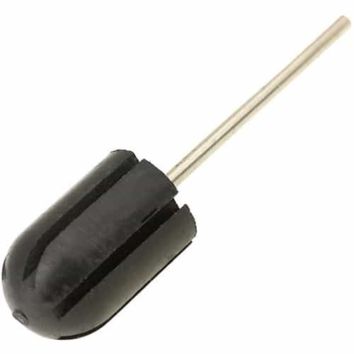 White Smoke Mandrel For Abrasive Pedicure Cap Holder Medium PCE10M