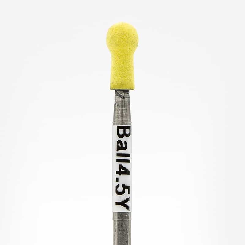 White Smoke U-Tools Stone Bits - Ball Yellow - Ball4.5Y