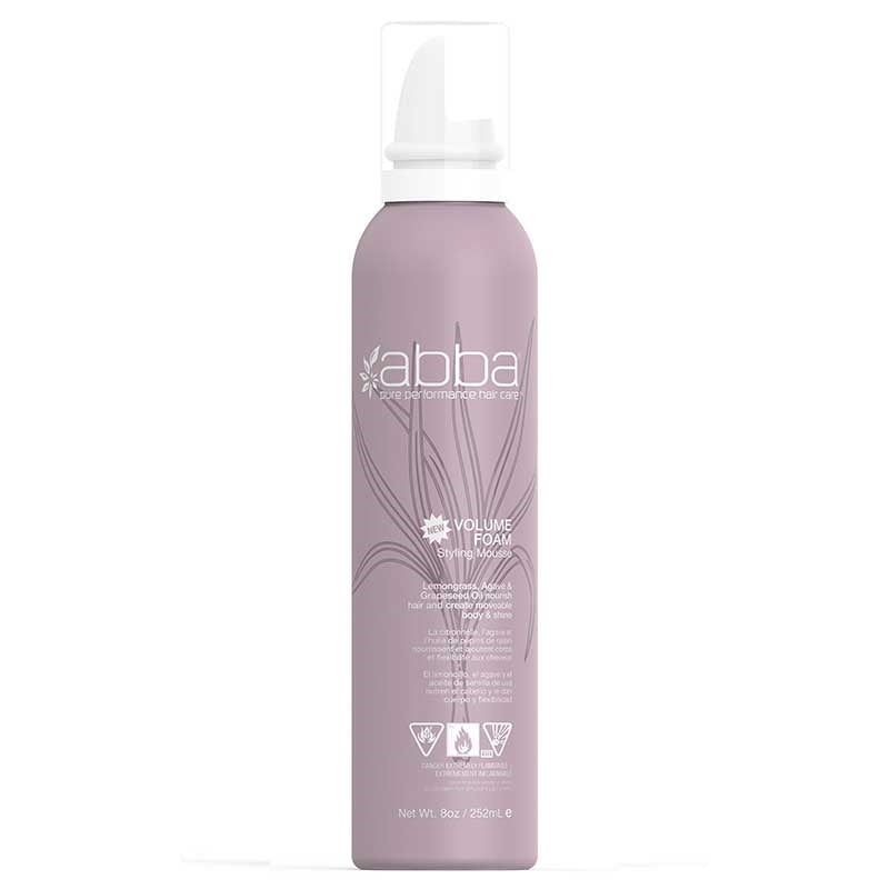 Dark Gray Abba  Volume Foam  8oz