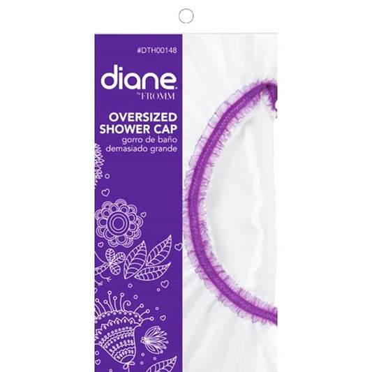 White Smoke Diane By Fromm Oversized Shower Cap