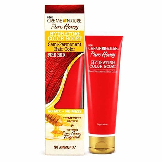White Smoke Creme Of Nature Hair Color 3 oz Fire Red 00154